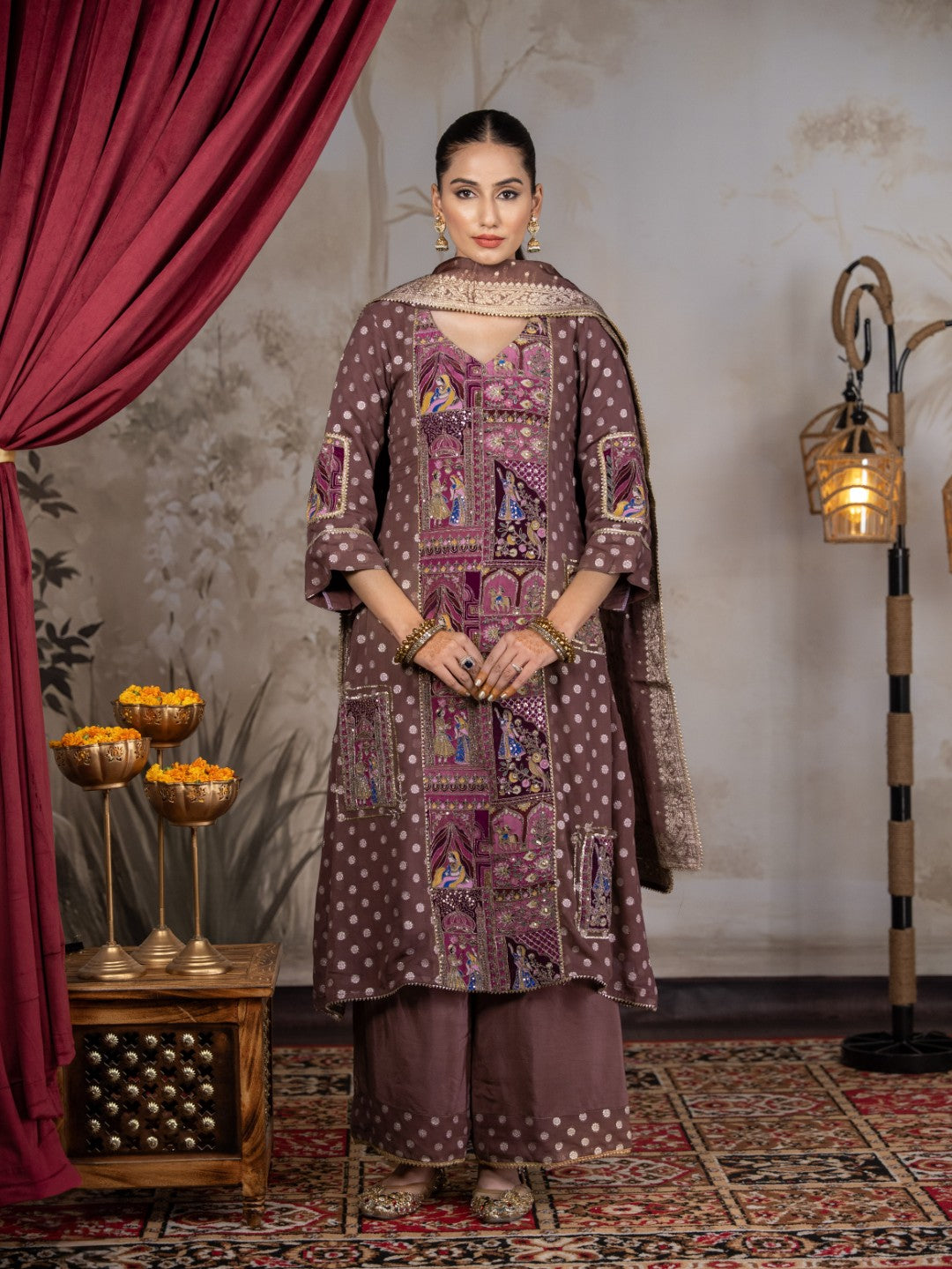 Wine Princess A-Line Set