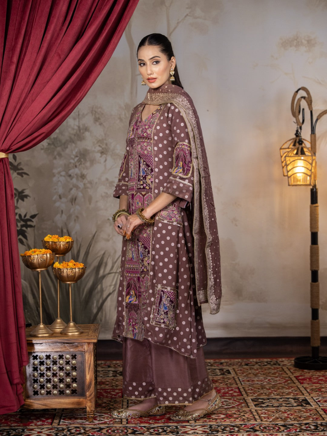 Wine Princess A-Line Set