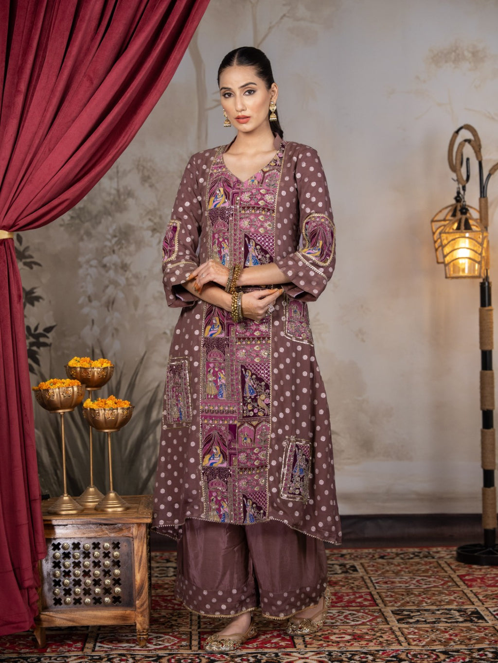 Wine Princess A-Line Set