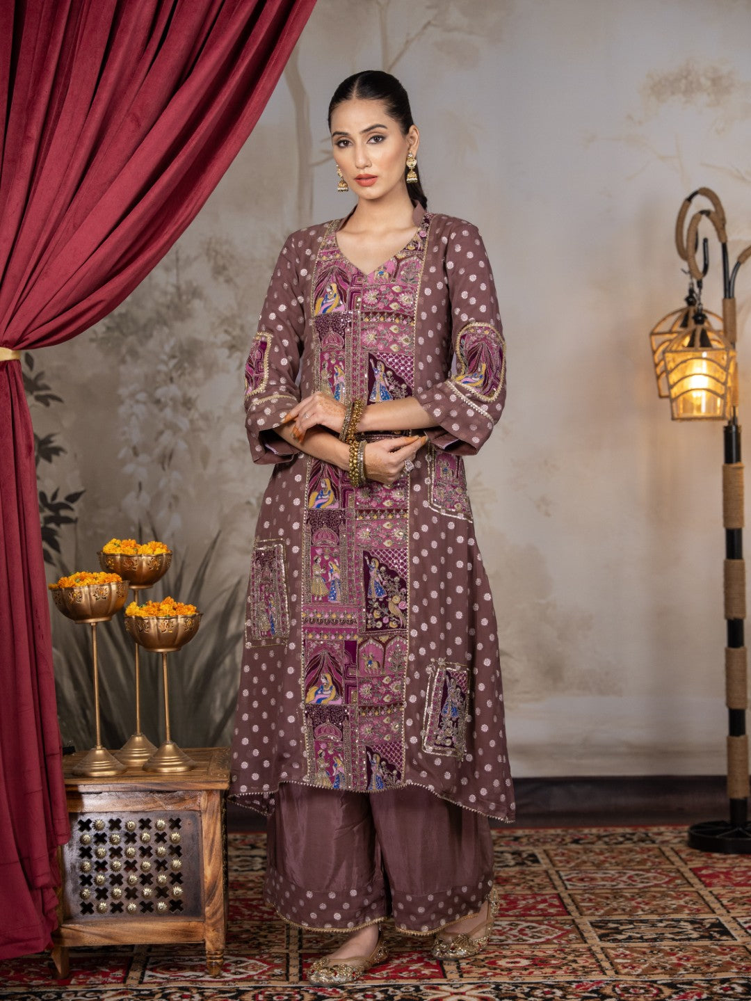 Wine Princess A-Line Set